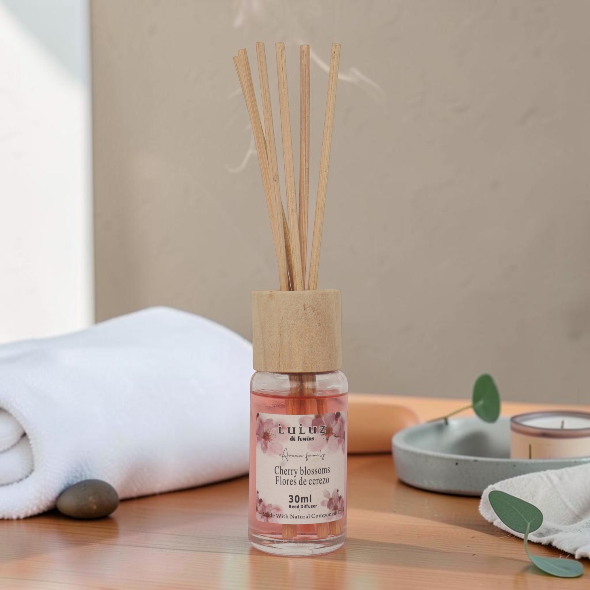Freesia Reed Diffuser 30ml | Fresh Floral Luxury Home Fragrance – Qyaq - Image 2