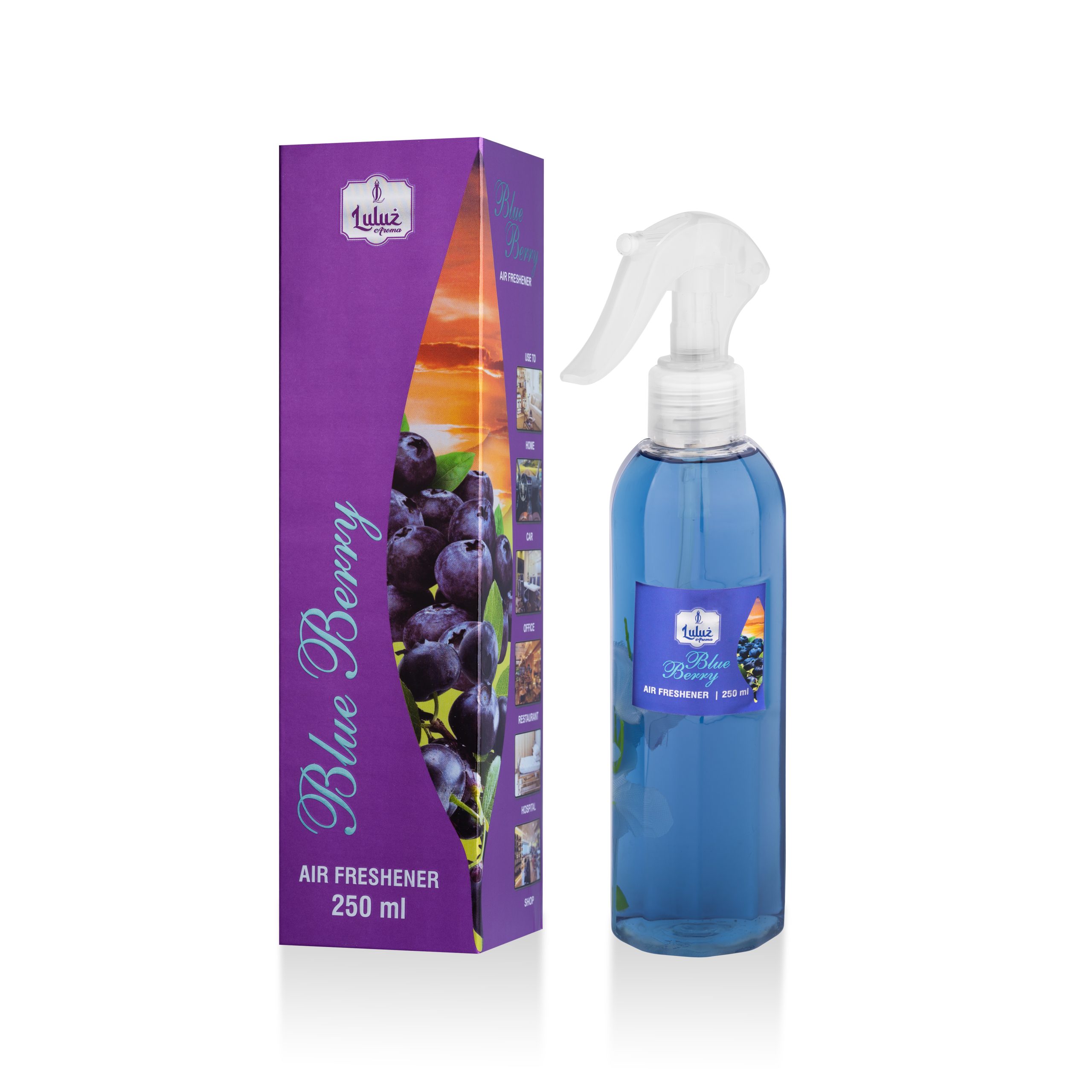 Blueberry 250ml Luxury Room Freshener | Wild Berry Home Spray – Qyaq