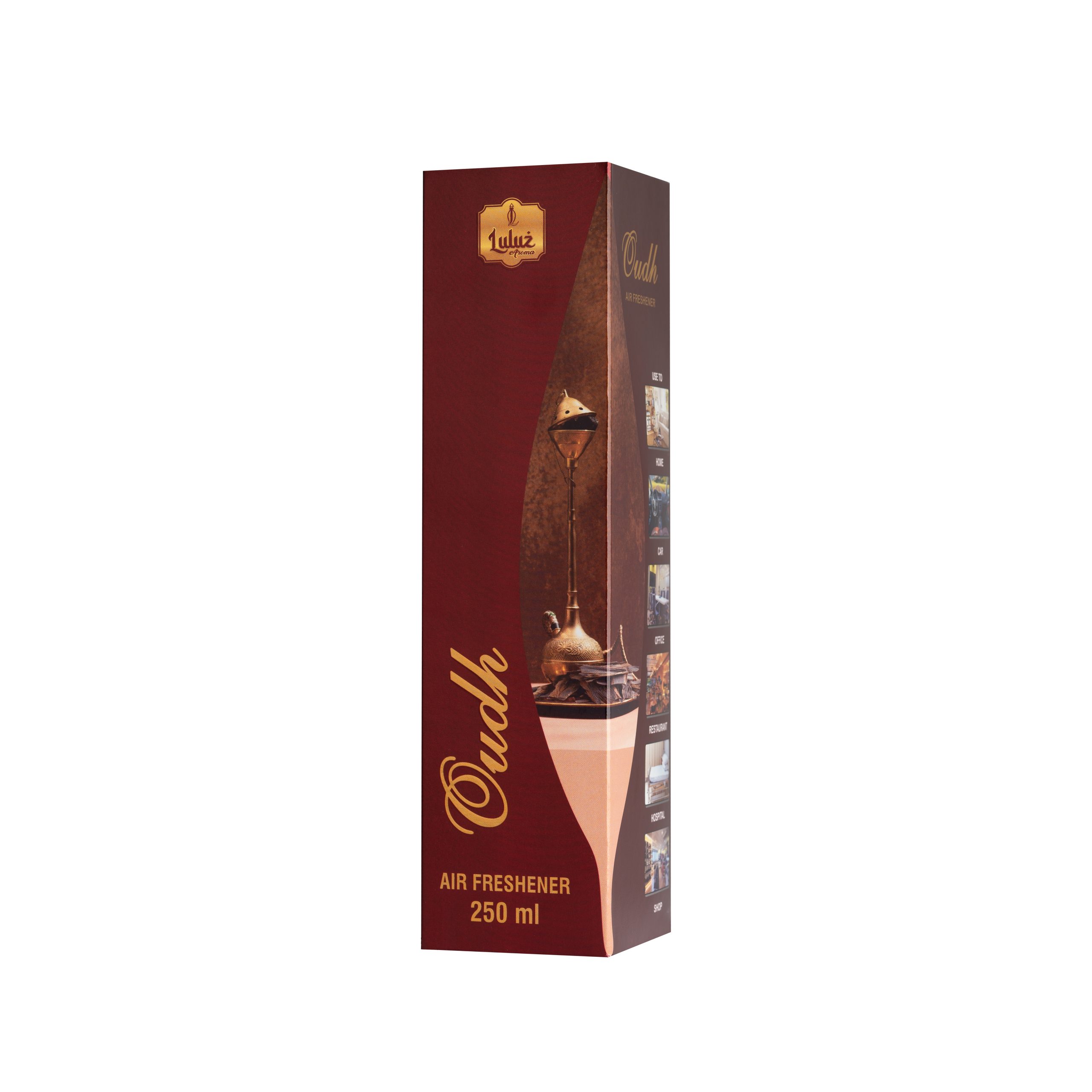 Oudh 250ml Luxury Room Freshener | Precious Wood Spray – Qyaq - Image 2