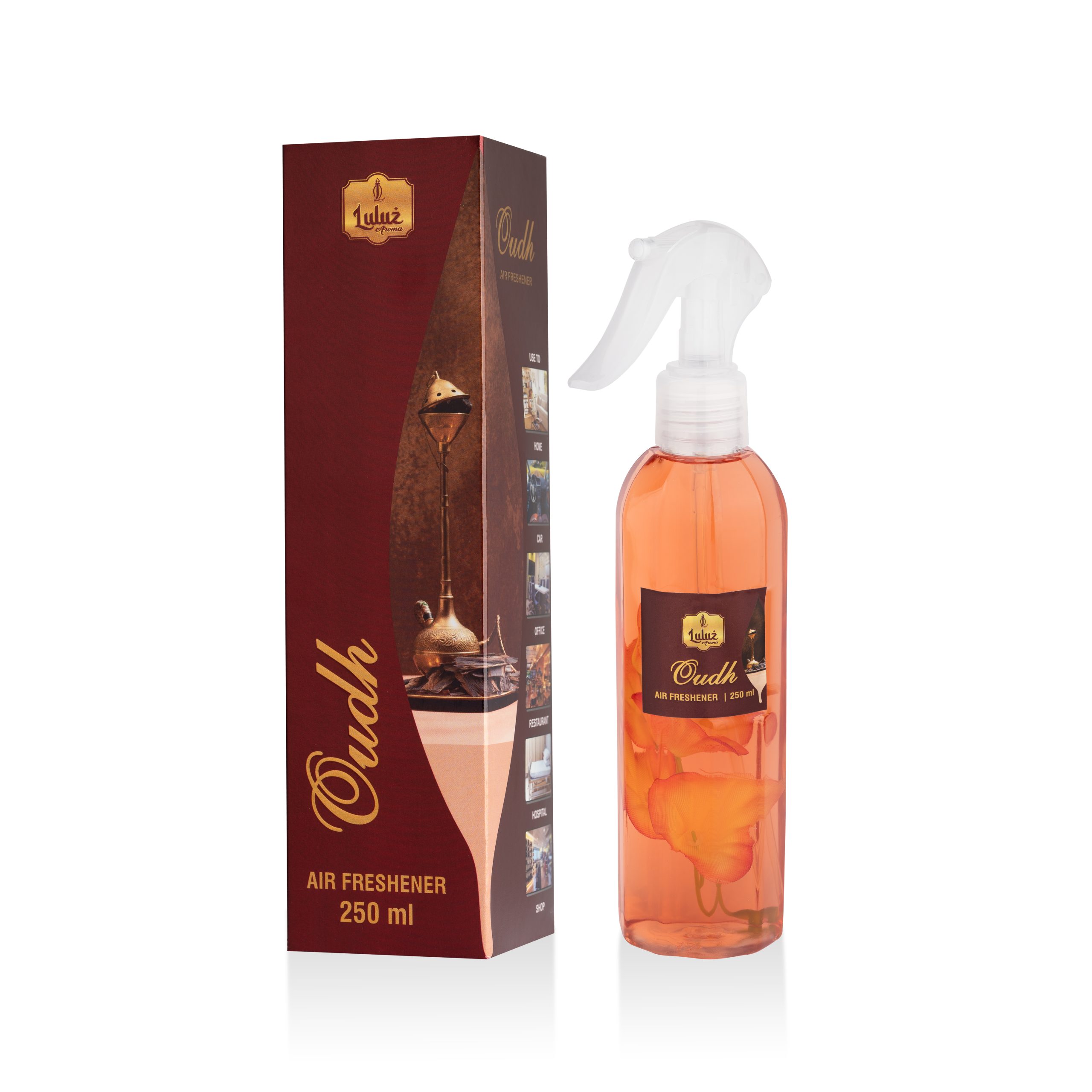 Oudh 250ml Luxury Room Freshener | Precious Wood Spray – Qyaq