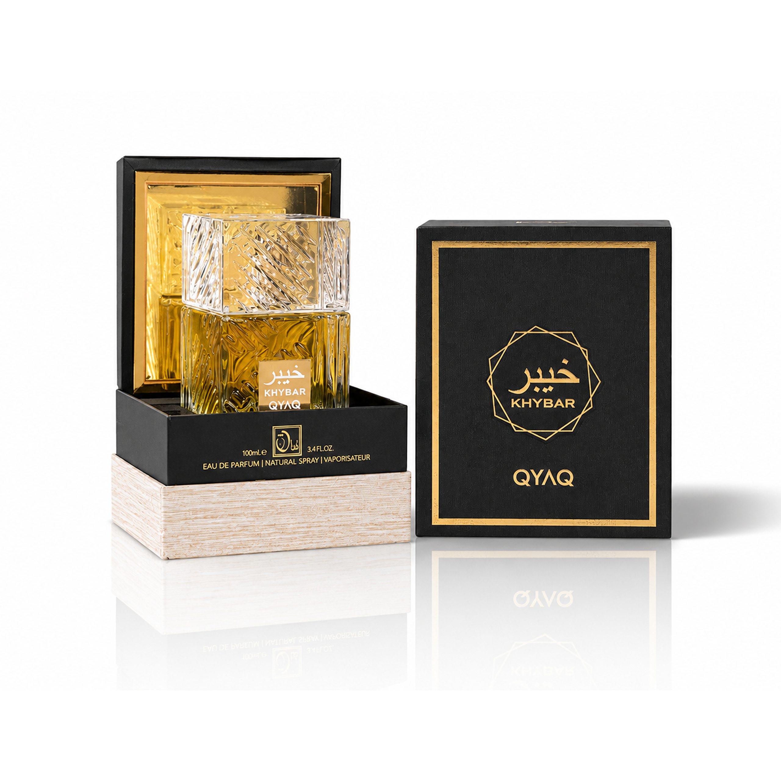 Khybar Eau de Parfum 100ml | Oriental Woody Luxury Perfume – QYAQ - Image 2