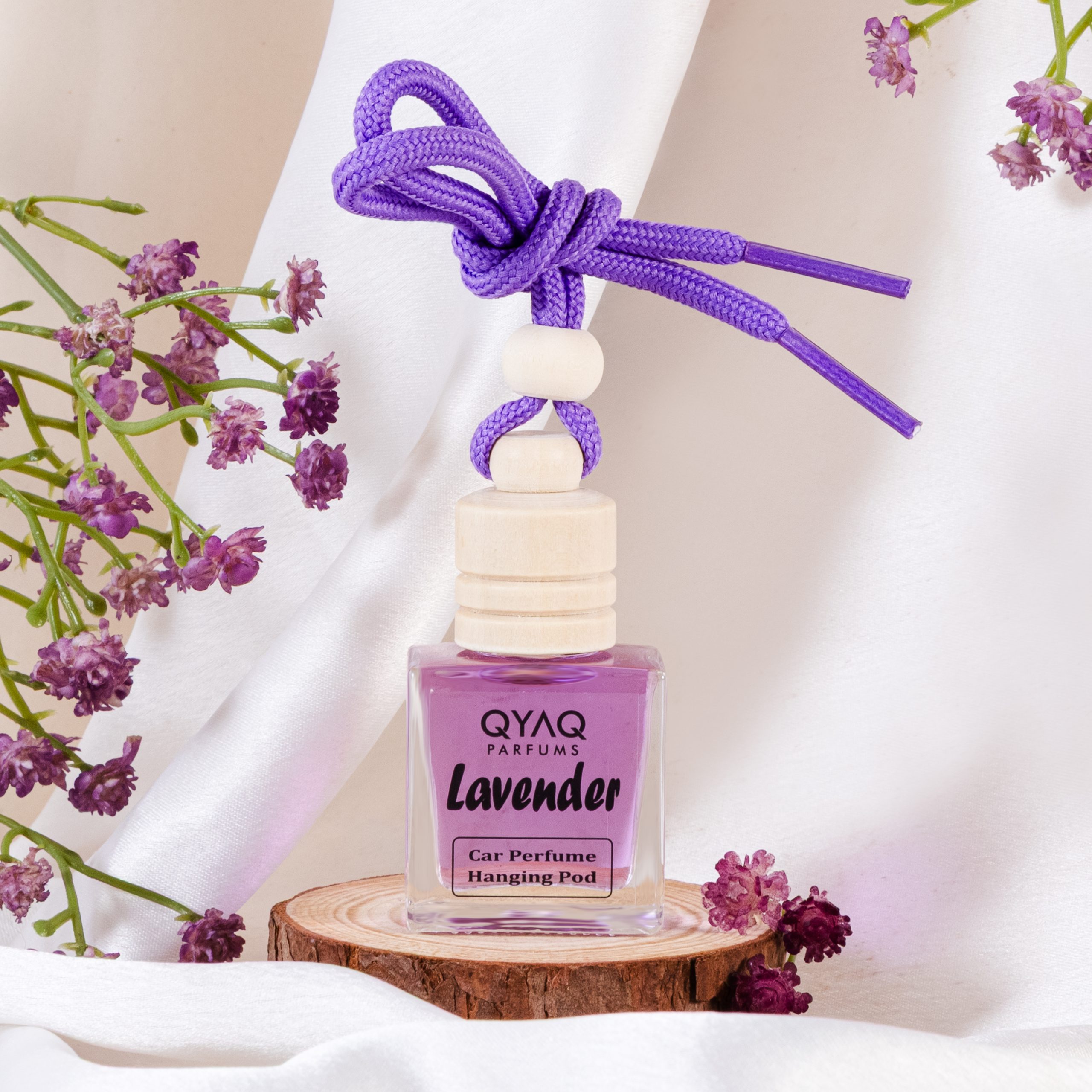 Lavender Luxury Car Hanging Pod | Premium Car Diffuser – Qyaq
