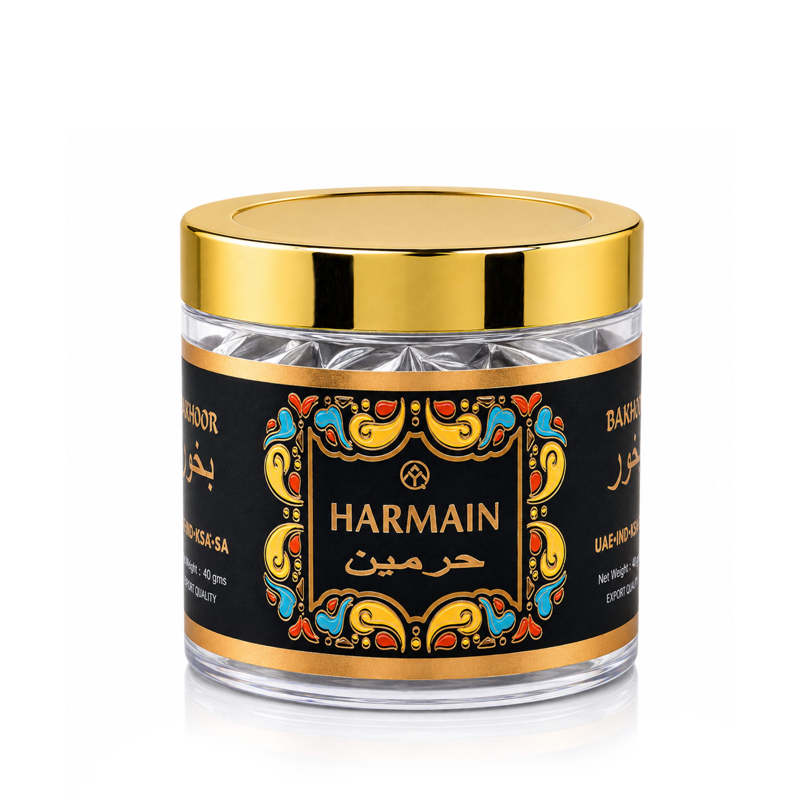 Bakhoor Harmain – Premium Arabic Incense 40 GM – QYAQ